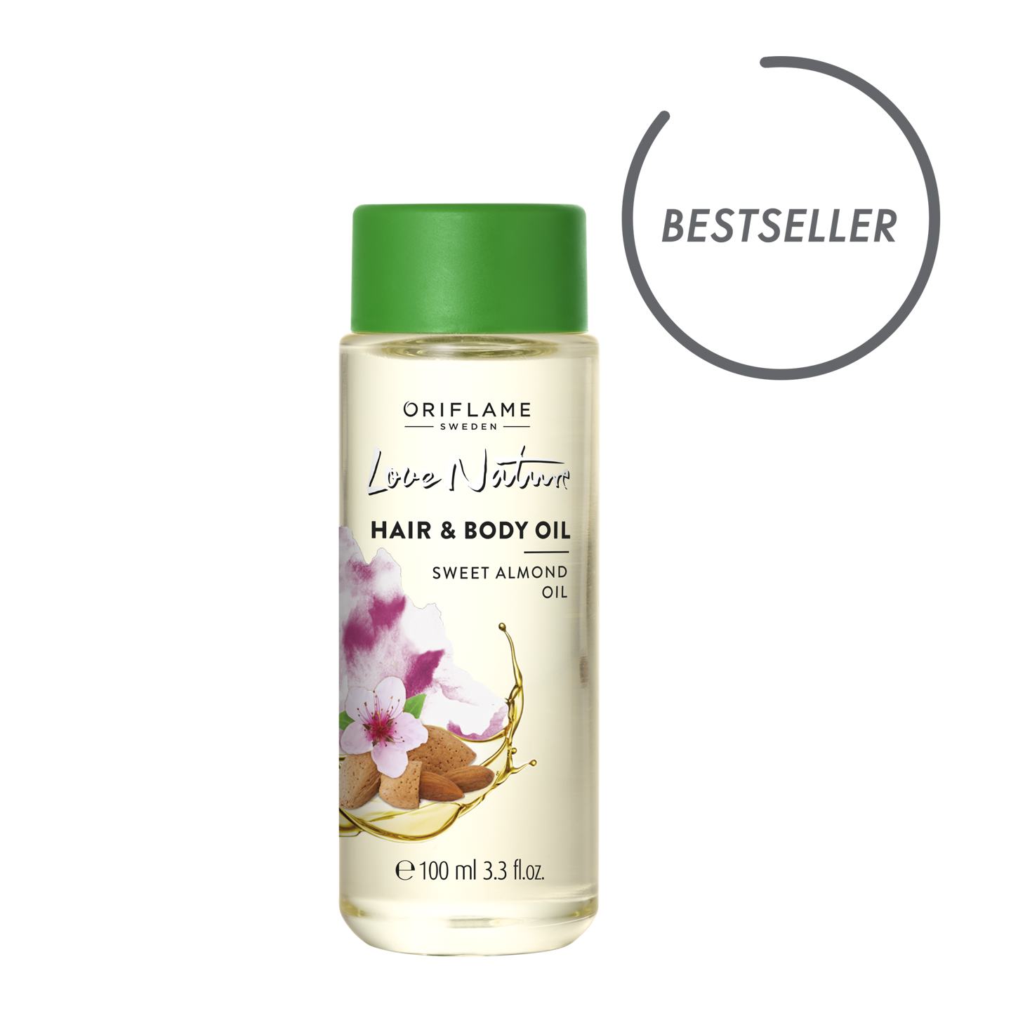 oriflame olejek do ciała i włosów love nature