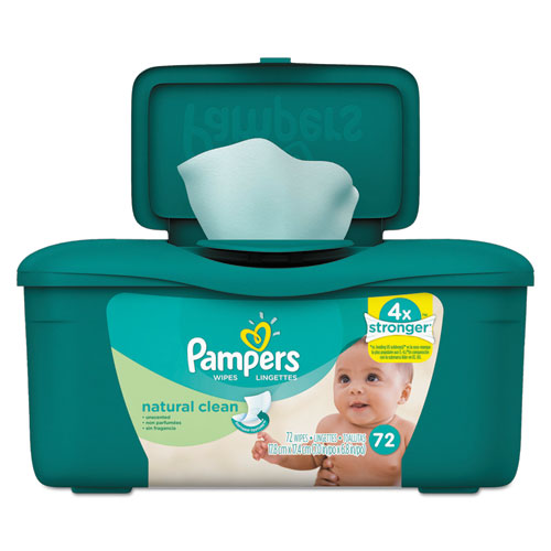 pampers natural clean baby wipes