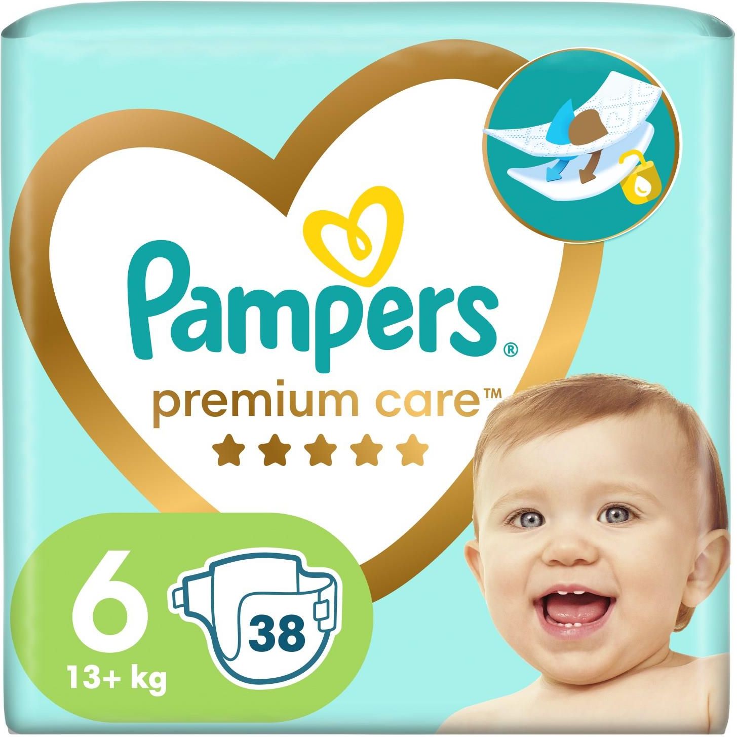 ceneo pampers 6