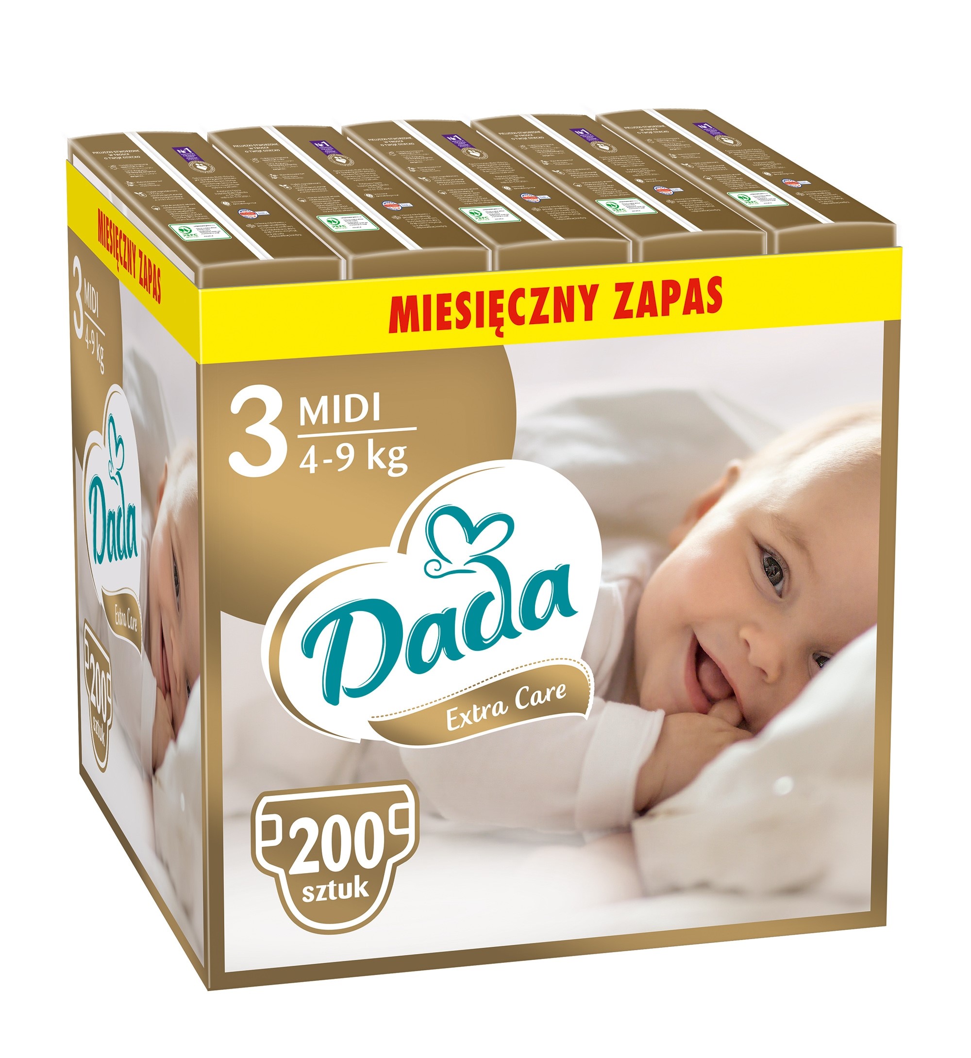 zmiana pampersa pampers i dada 4lat