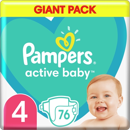 pampers acive baby 4