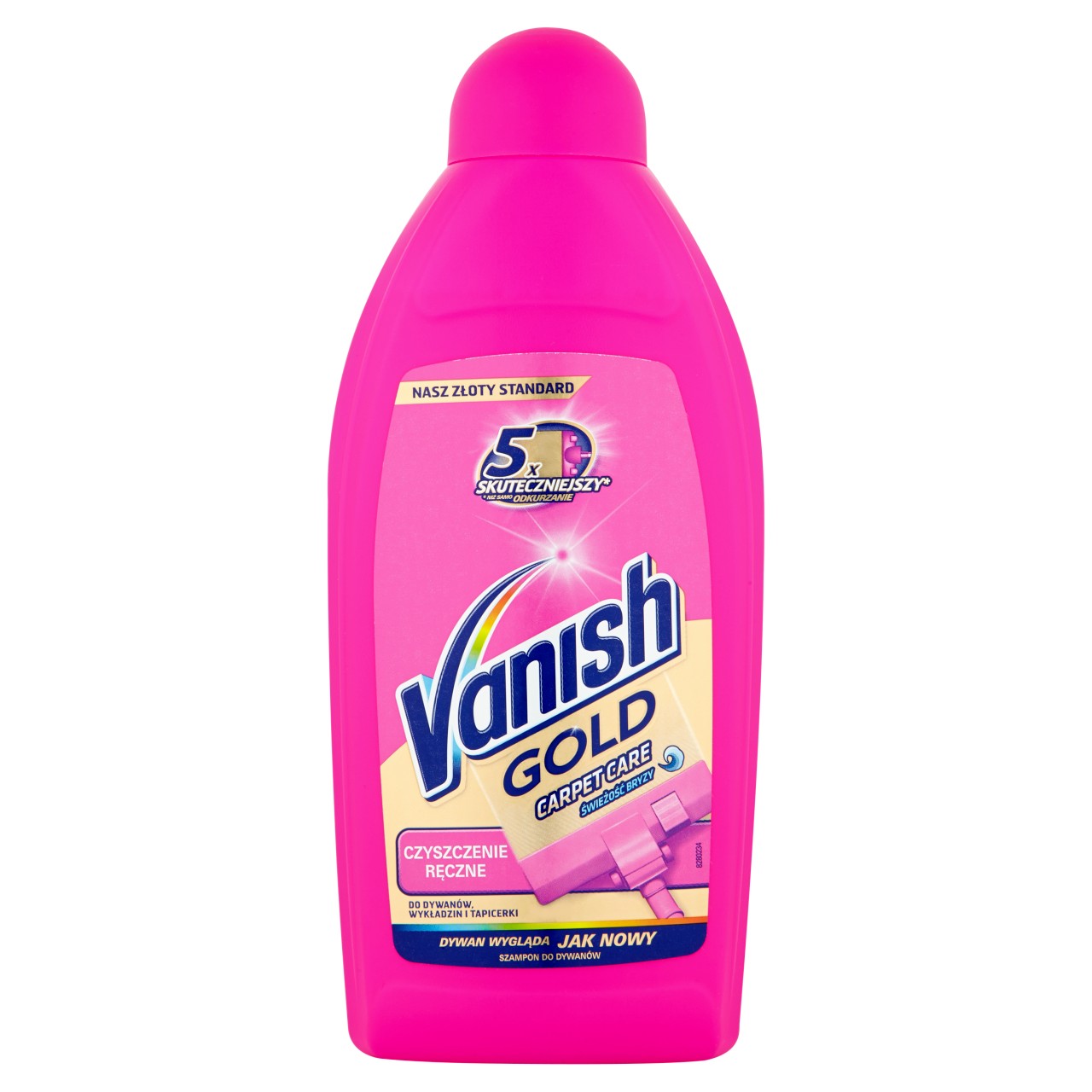 vanish clean & fresh szampon do prania dywanów 500 ml