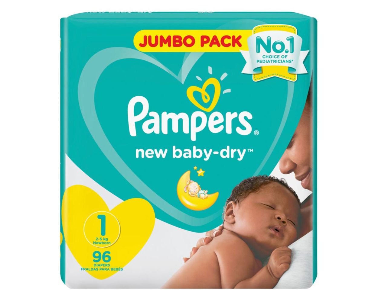 pampers new baby dry i active baby dry