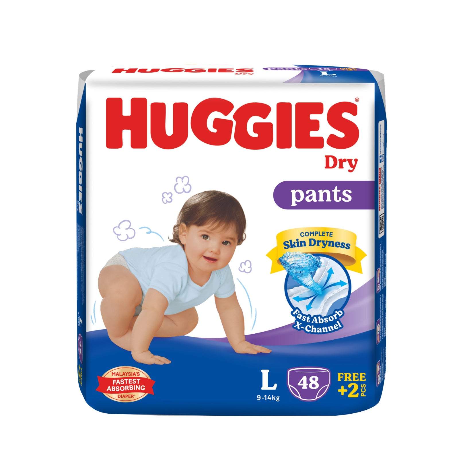 pampers huggies dry pants