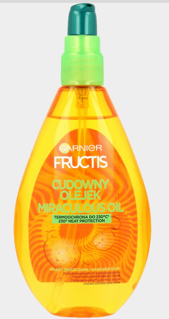 arnier fructis cudowny olejek do włosów