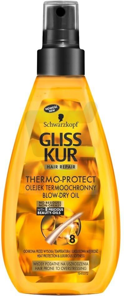 gliss kur thermo protect termoochronny olejek do włosów