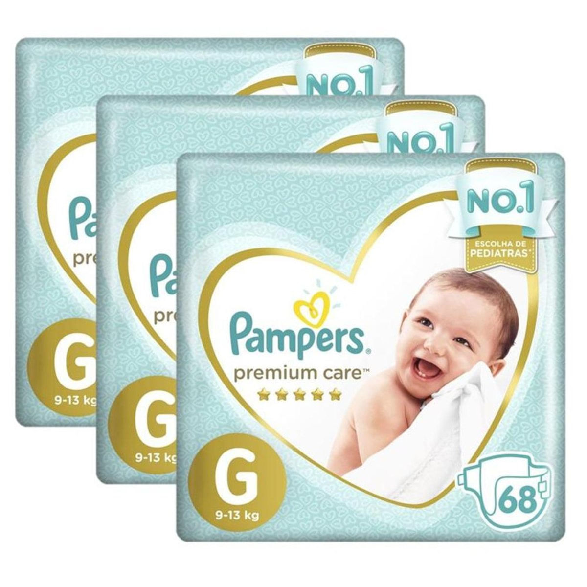 pampers premium care 3 midi 204