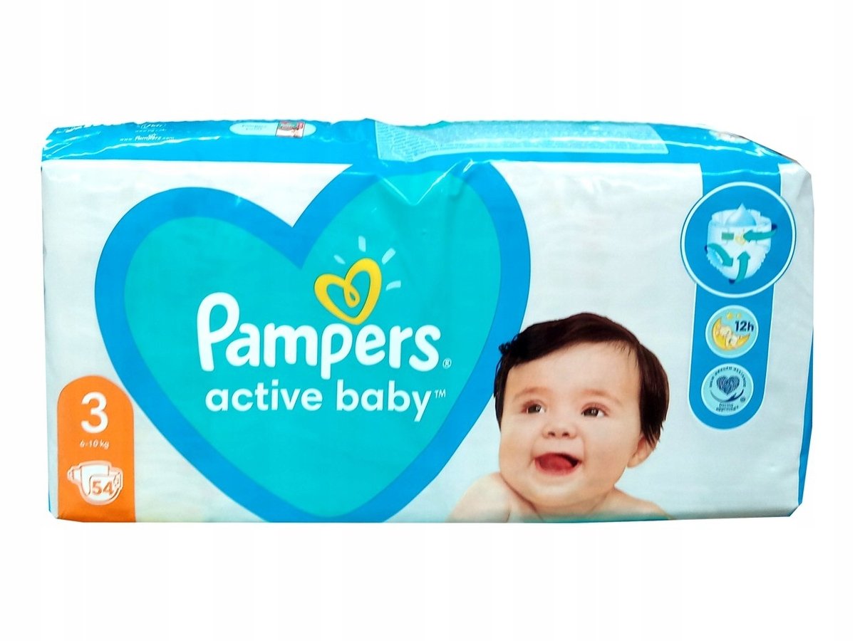 pieluchy pampers activ baby premium