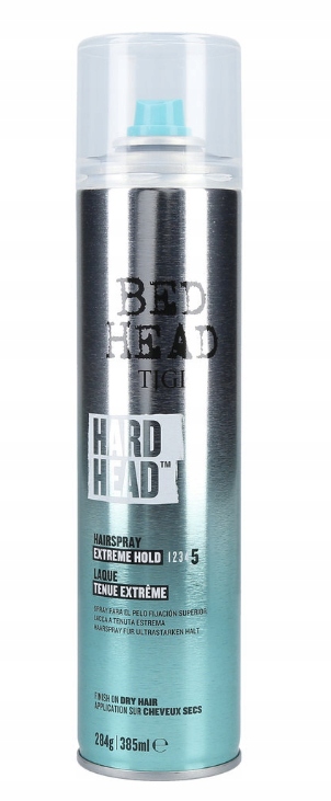 bed head tigi hard head lakier do włosów