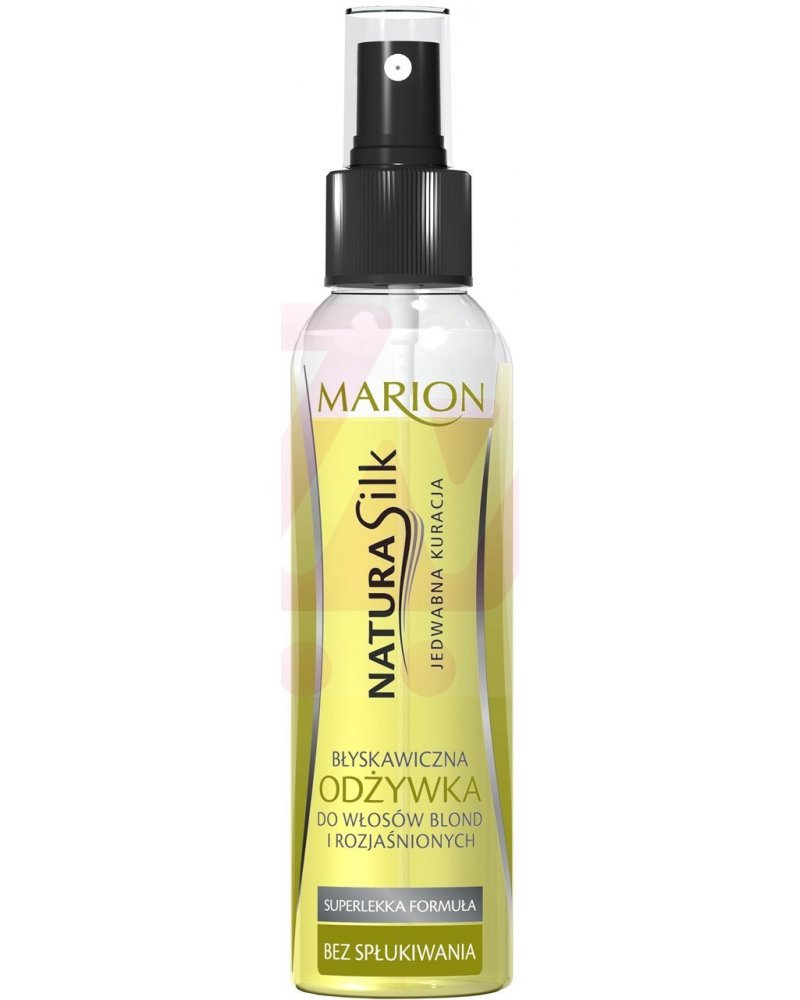 marion natura silk błyskawiczna odżywka do włosów łamliwych 150 ml