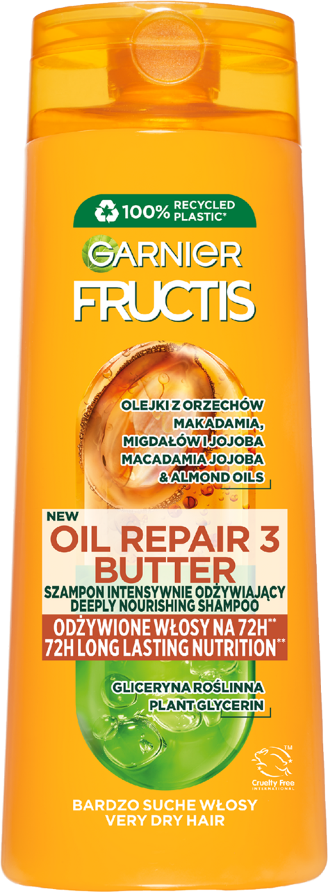 garnier szampon do włosów odbudowa oil reapir