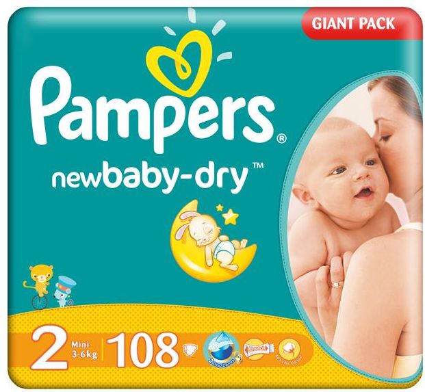 pampers 2 108 sztuk cena