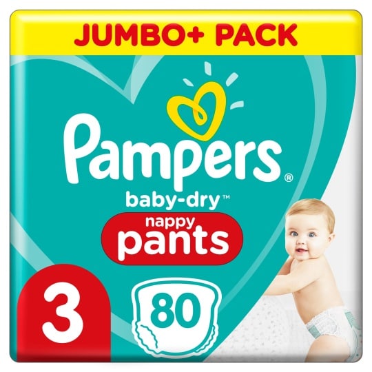 tesco pampers baby dry 3 74 szt