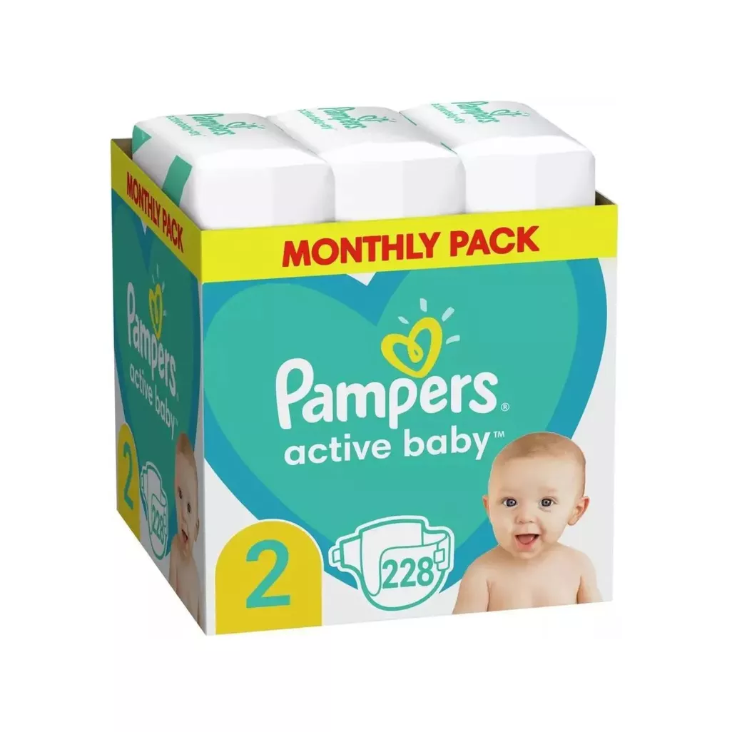 pampers zielony rozmiar 2