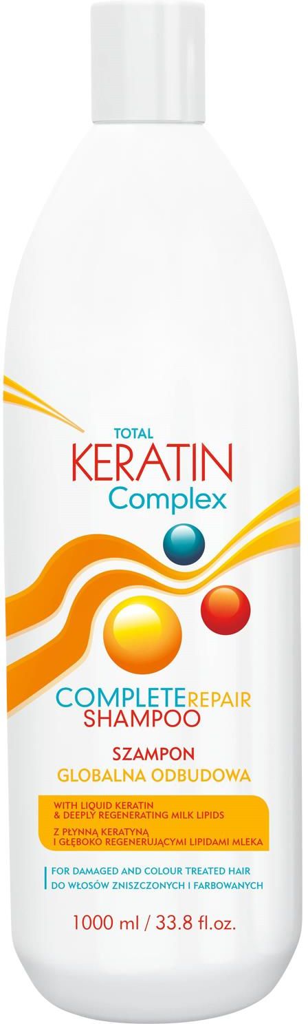 keratin complex szampon globalna odbudowa wizaz