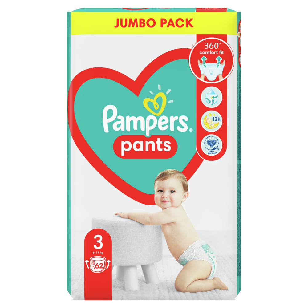 pampers producent etykieta