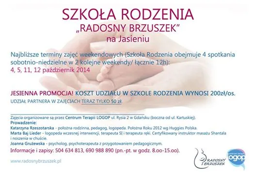 internetowa szkoła rodzenia huggies