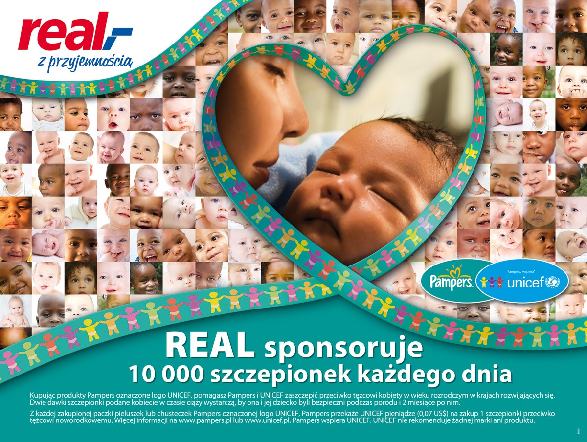 materiały promocyjne pampers