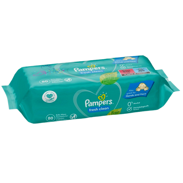 chusteczki pampers fresh clean ceneo