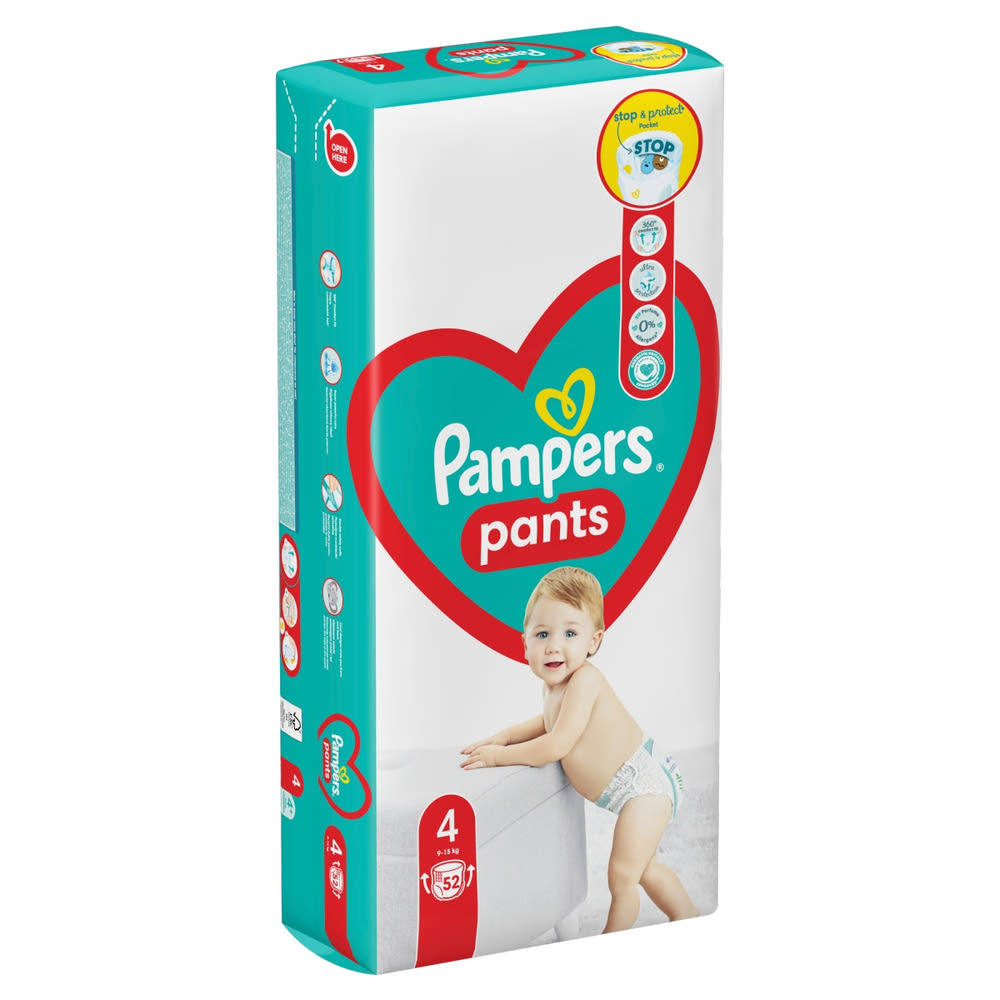 pampers pants 4 52 szt rossmann