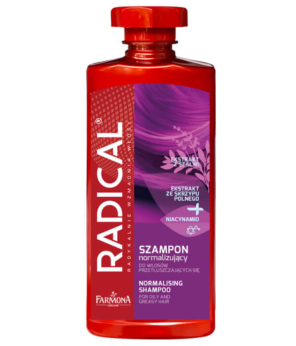 radical normalizującynormalizujący szampon do włosów tłustych 400 ml