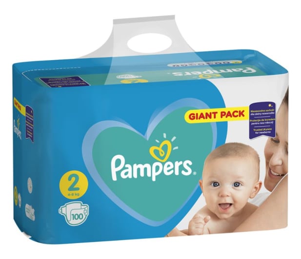 pampers new baby dry 100szt