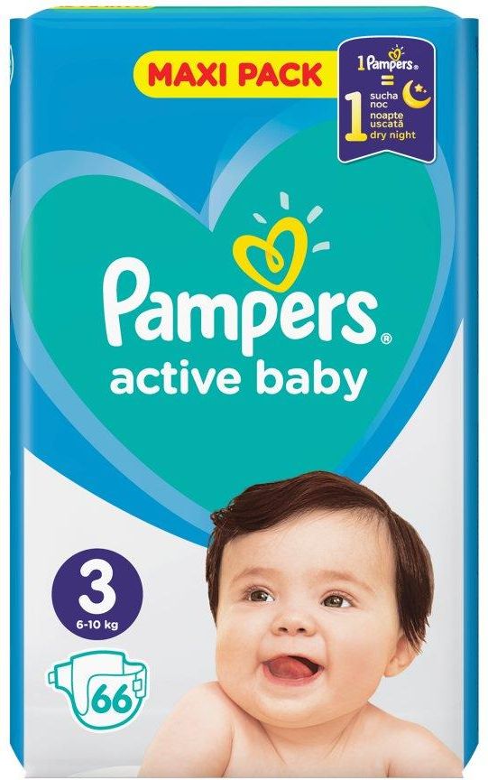 pampers active baby midi ceneo