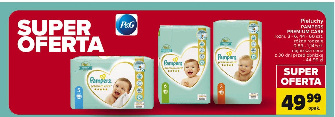 promocja pampers premium 5