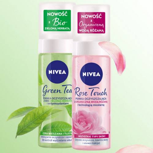 pianka do mycia twarzy nivea glow