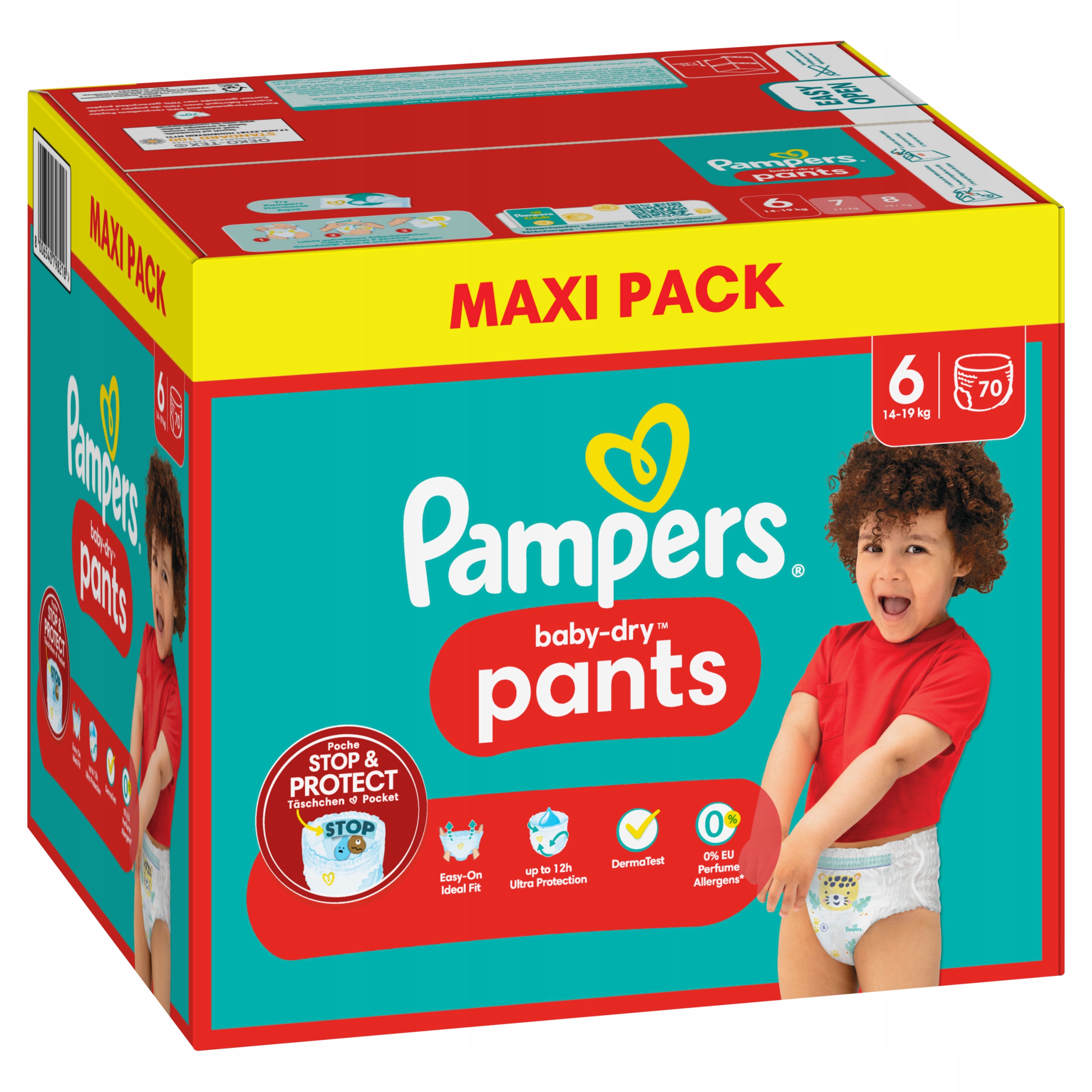 promocje pieluch pampers pants 6