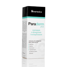 paraderm plus szampon z dziegciem