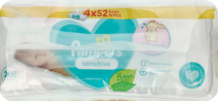 rosmman chusteczki pampers sensitive