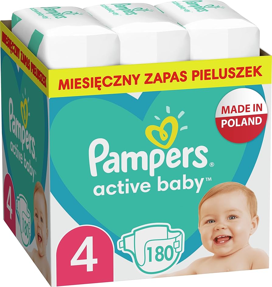 pampers active baby-dry karton