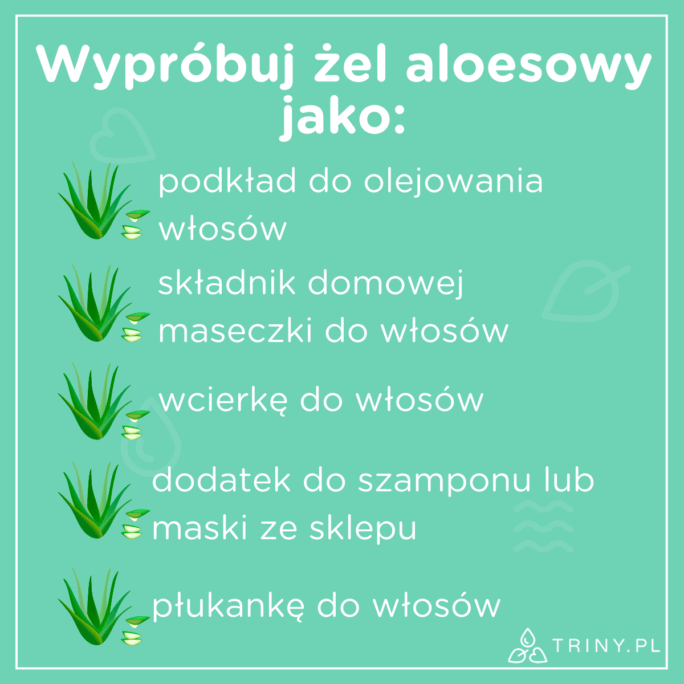 szampon z aloesem jak wpływa na włosy