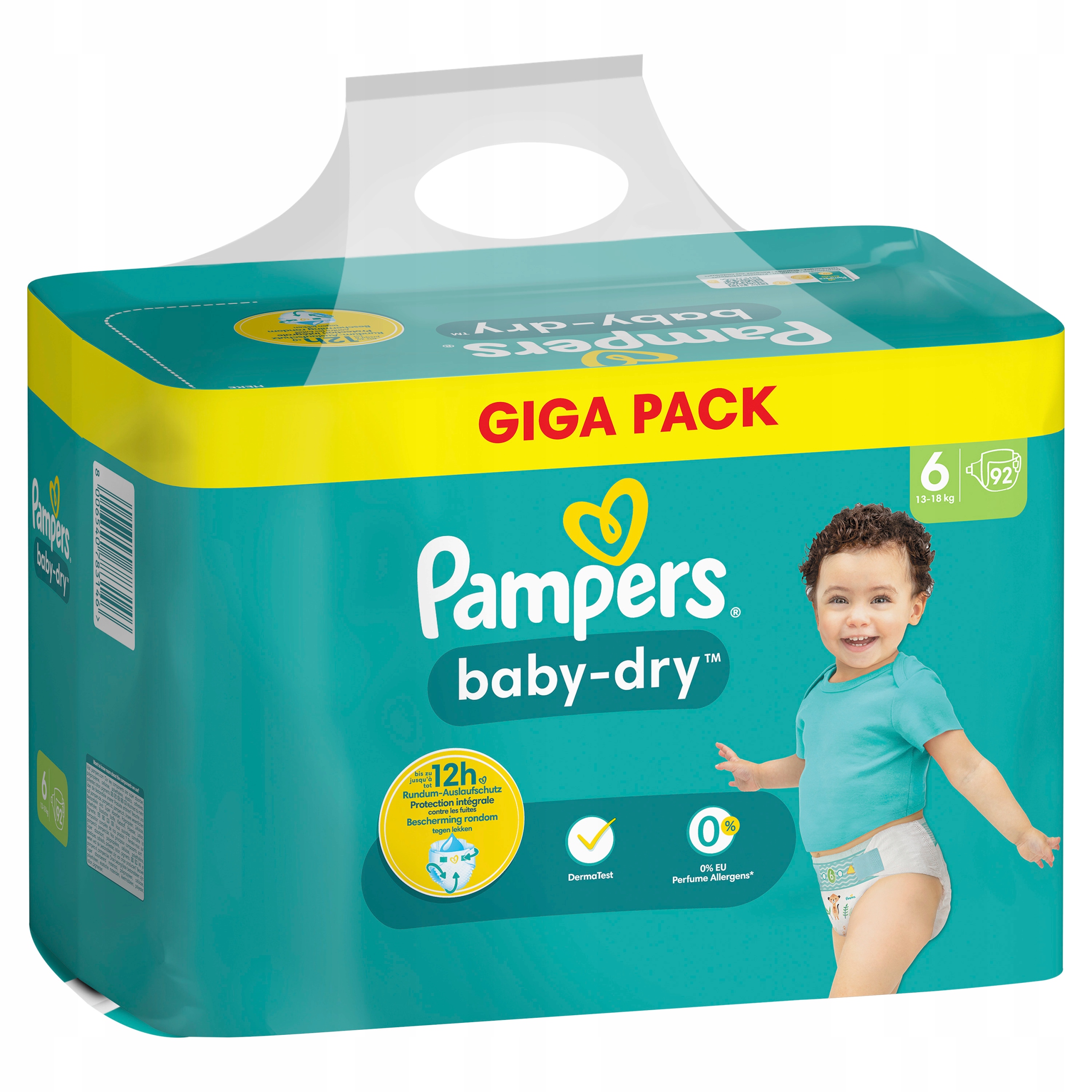 pampers active baby-dry pieluchy jednorazowe rozmiar 4