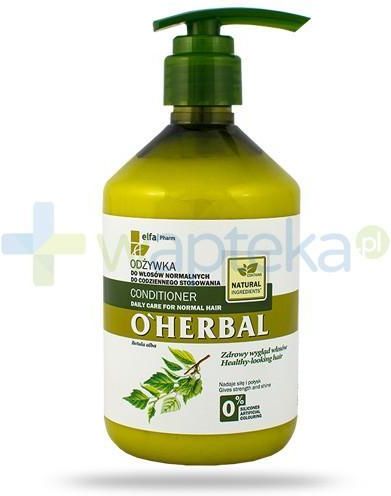 o herbal odżywka do włosów farbowanych