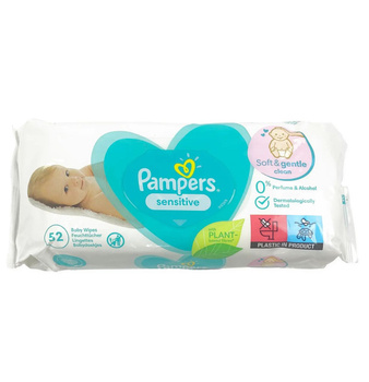 chusteczki pampers sensitive 1x56