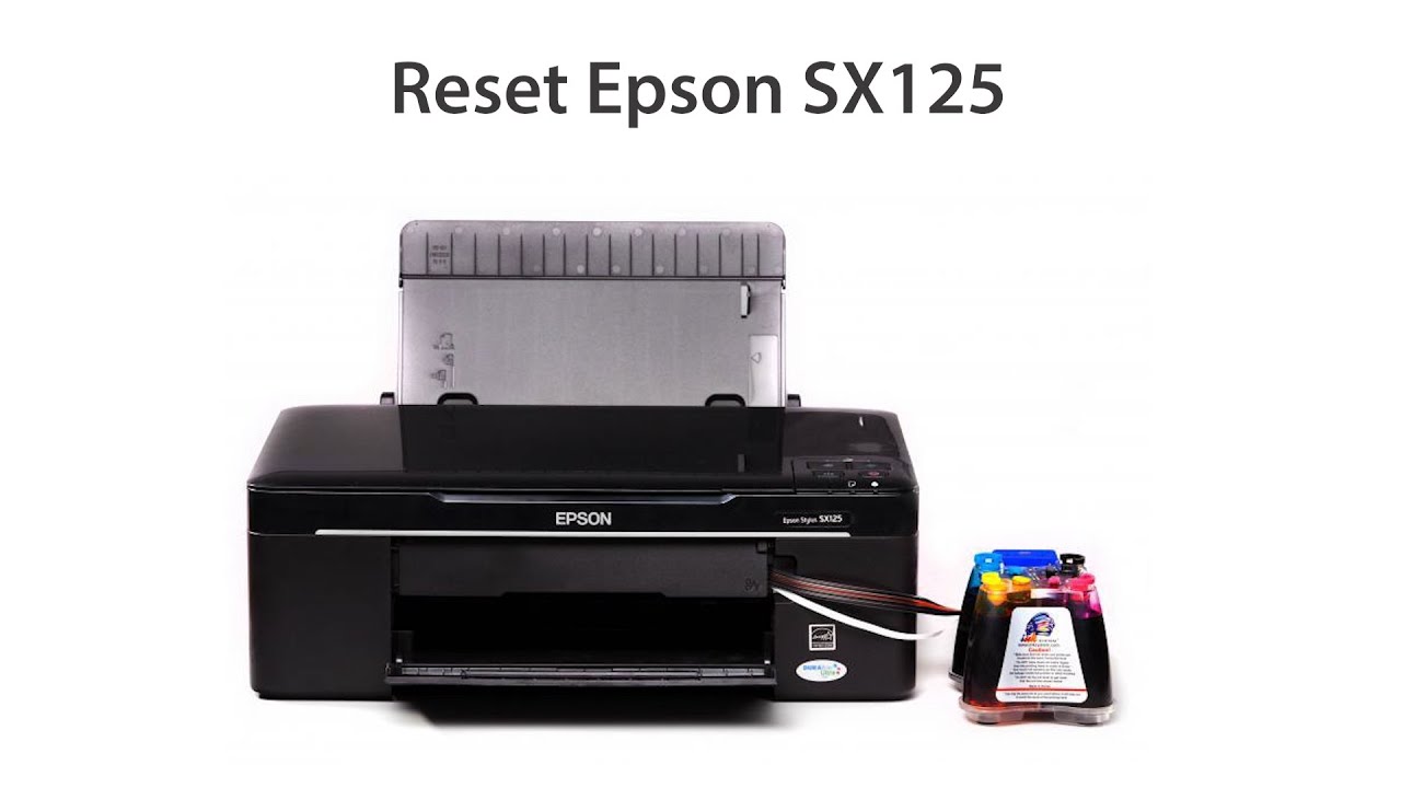 jak skasować pampers epson sx125