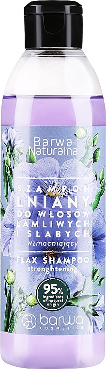 szampon lniany barwa naturalna