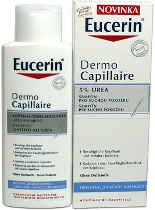 szampon nawilżający eucerin dermocapillaire urea 5