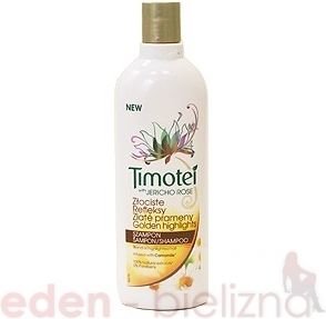 timotei with jericho rose złociste refleksy szampon 400 ml