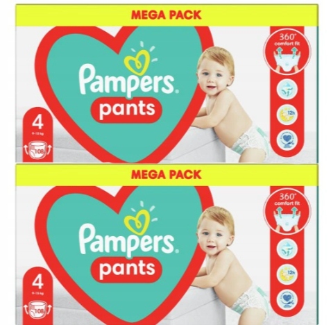 promocja na pampersy pampers 4