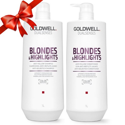 goldwell dualsenses blondes & highlights szampon do włosów po balejażu