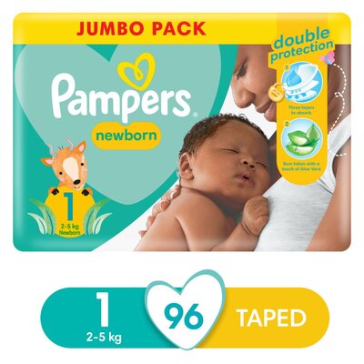 pampers jumbo pack 96