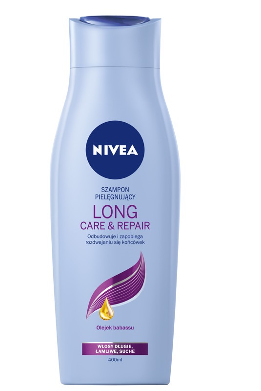 nivea long repair szampon blog