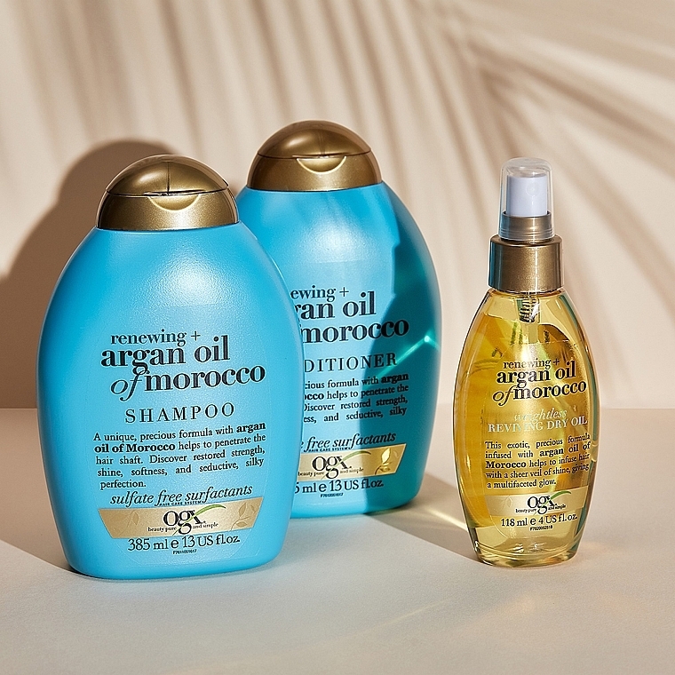 argan and moroccanoil ogx szampon