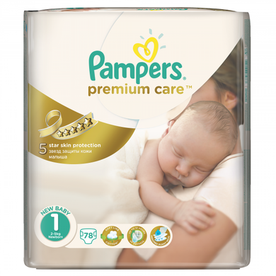 pampers 1 newborn 1 mini smyk