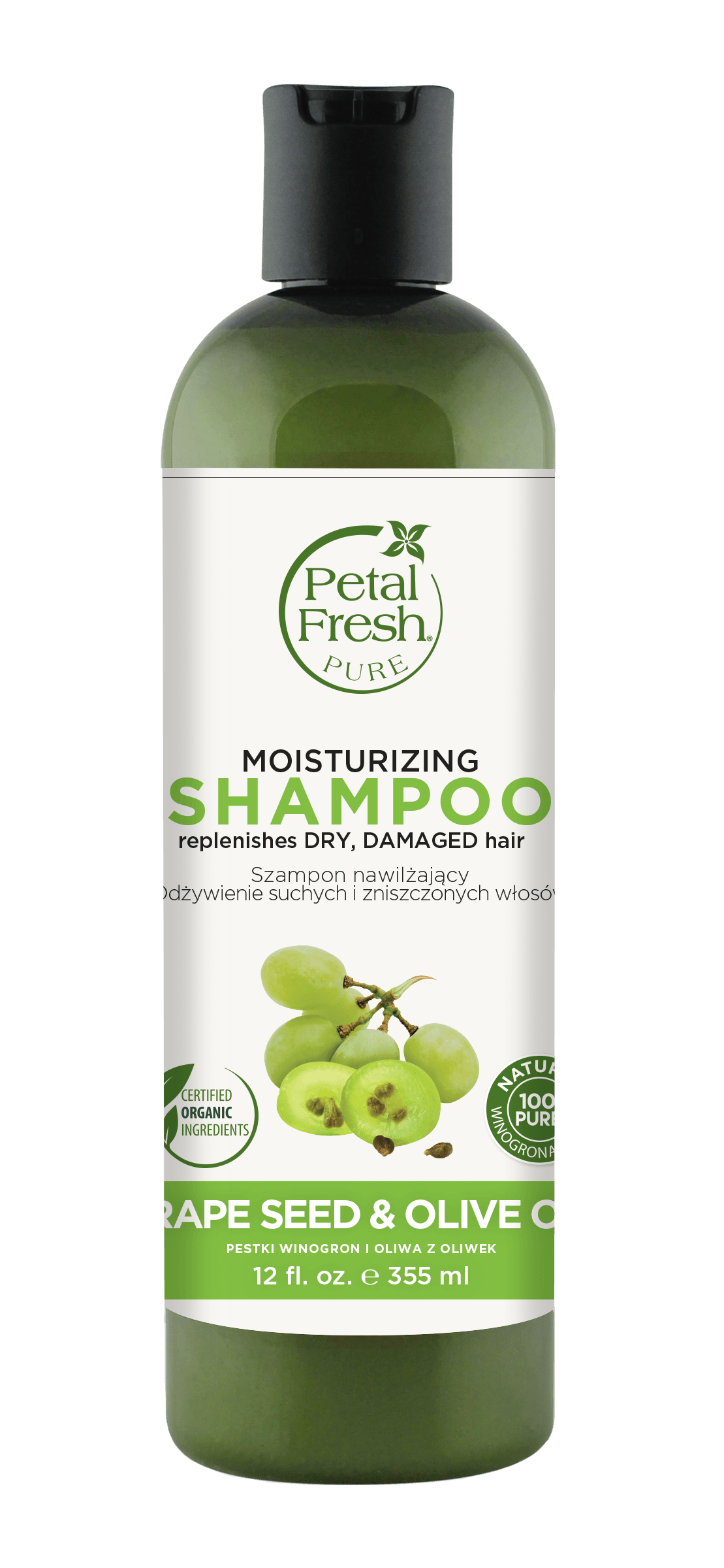 petal fresh szampon z pestek winogron