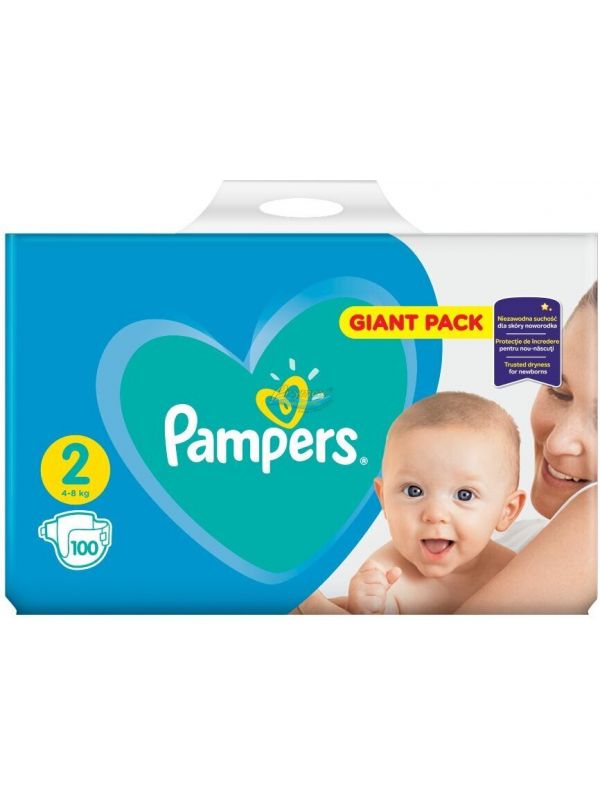 pampers 2 100 sztuk