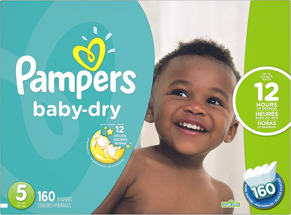 pampers 5 new baby